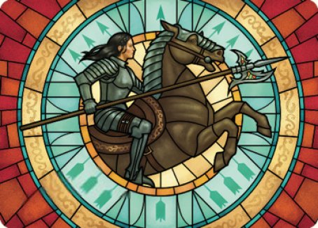 Tori D'Avenant, Fury Rider Art Card [Dominaria United Art Series] | Card Citadel
