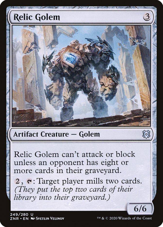 Relic Golem [Zendikar Rising] | Card Citadel