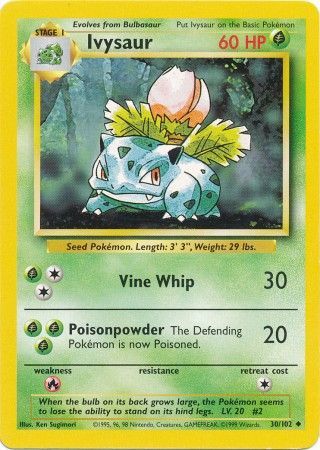 Ivysaur (30/102) [Base Set Unlimited] | Card Citadel