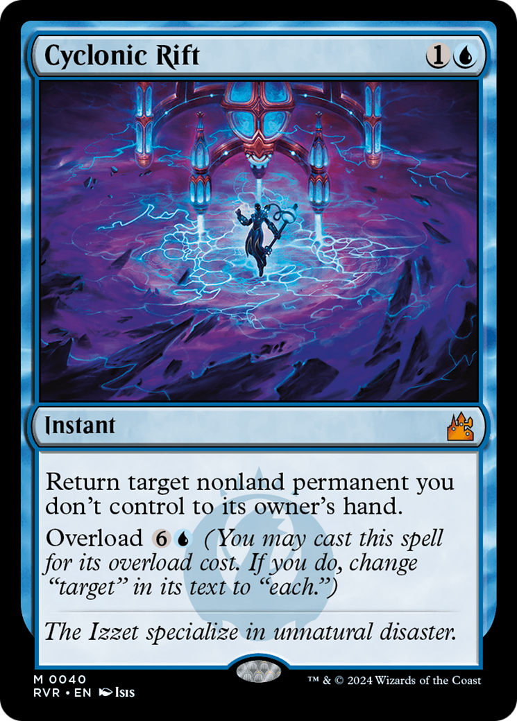 Cyclonic Rift [Ravnica Remastered] | Card Citadel