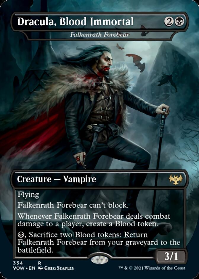 Falkenrath Forebear - Dracula, Blood Immortal [Innistrad: Crimson Vow] | Card Citadel