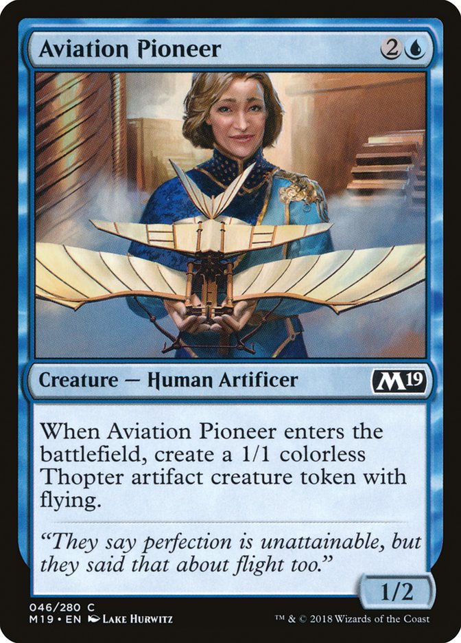Aviation Pioneer [Core Set 2019] | Card Citadel