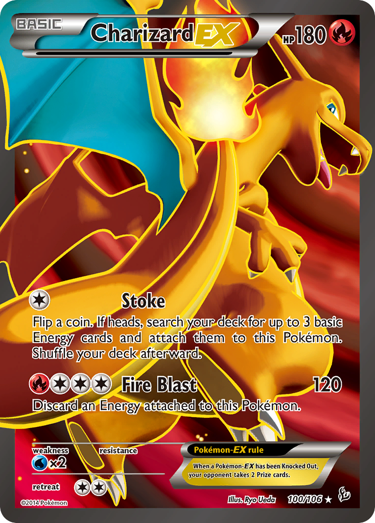 Charizard EX (100/106) [XY: Flashfire] | Card Citadel