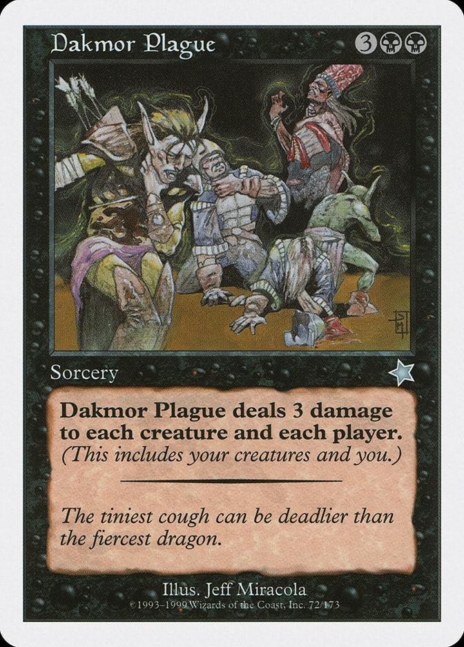 Dakmor Plague [Starter 1999] | Card Citadel