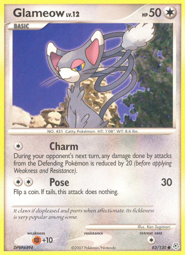 Glameow (83/130) [Diamond & Pearl: Base Set] | Card Citadel