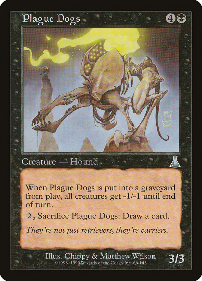 Plague Dogs [Urza's Destiny] | Card Citadel