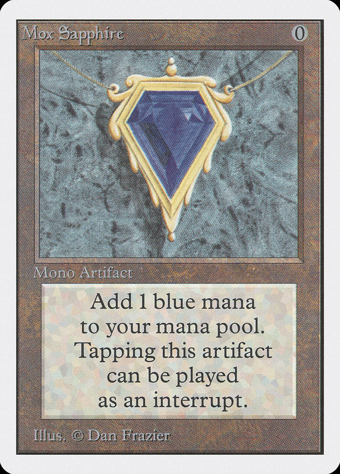 Mox Sapphire [Unlimited Edition] | Card Citadel