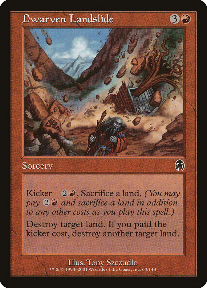 Dwarven Landslide [Apocalypse] | Card Citadel