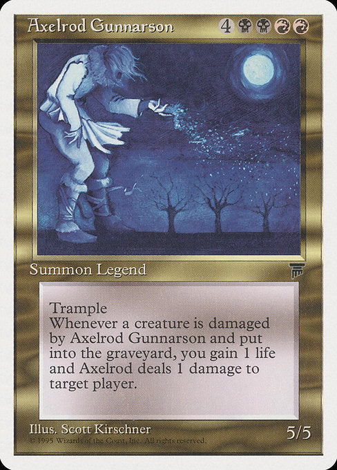 Axelrod Gunnarson (Chronicles) | Card Citadel