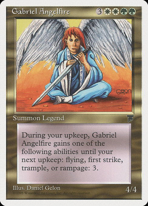 Gabriel Angelfire (Chronicles) | Card Citadel