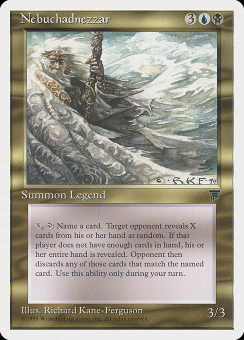 Nebuchadnezzar (Chronicles) | Card Citadel
