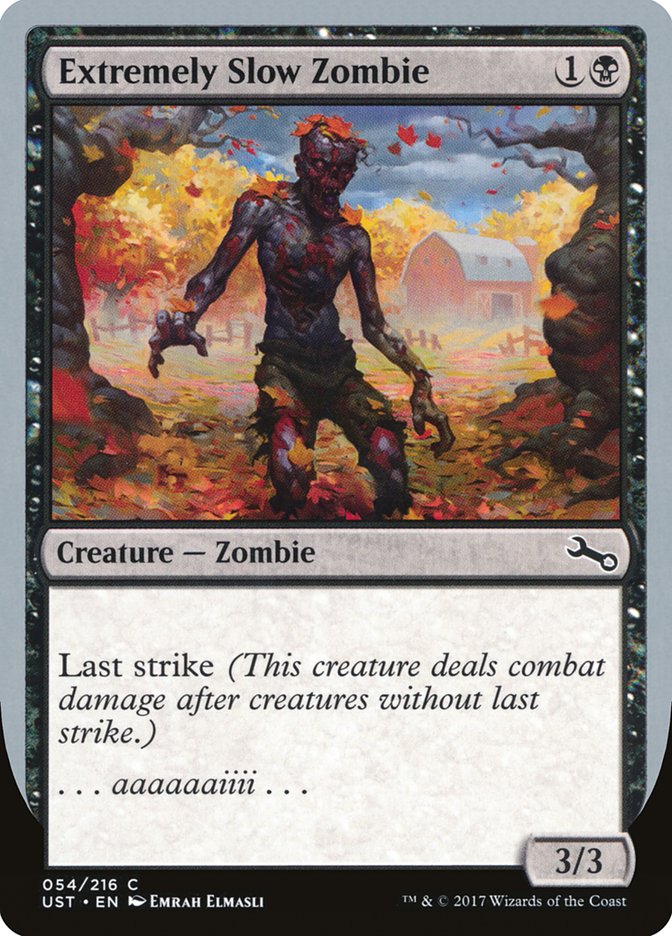 Extremely Slow Zombie ("...aaaaaaiiii...") [Unstable] | Card Citadel