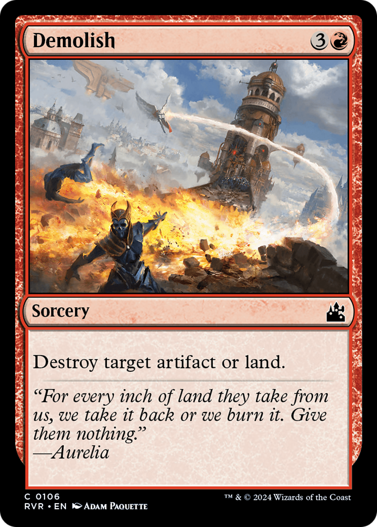 Demolish [Ravnica Remastered] | Card Citadel