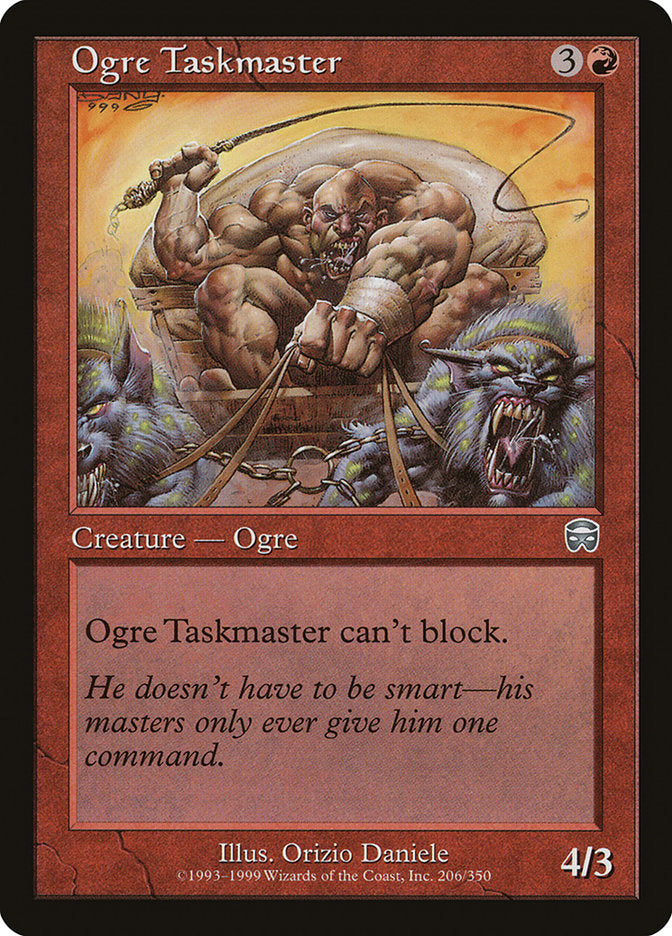 Ogre Taskmaster [Mercadian Masques] | Card Citadel