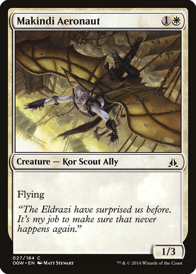 Makindi Aeronaut [Oath of the Gatewatch] | Card Citadel