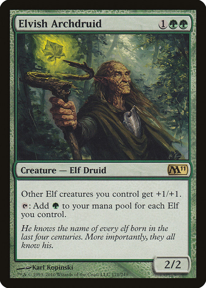 Elvish Archdruid [Magic 2011] | Card Citadel