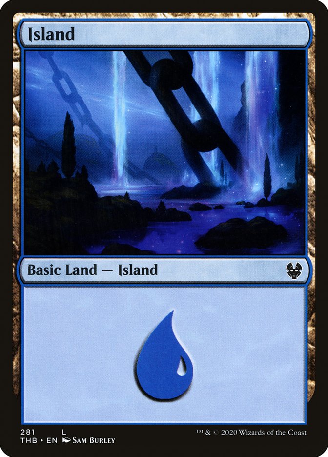 Island (281) [Theros Beyond Death] | Card Citadel