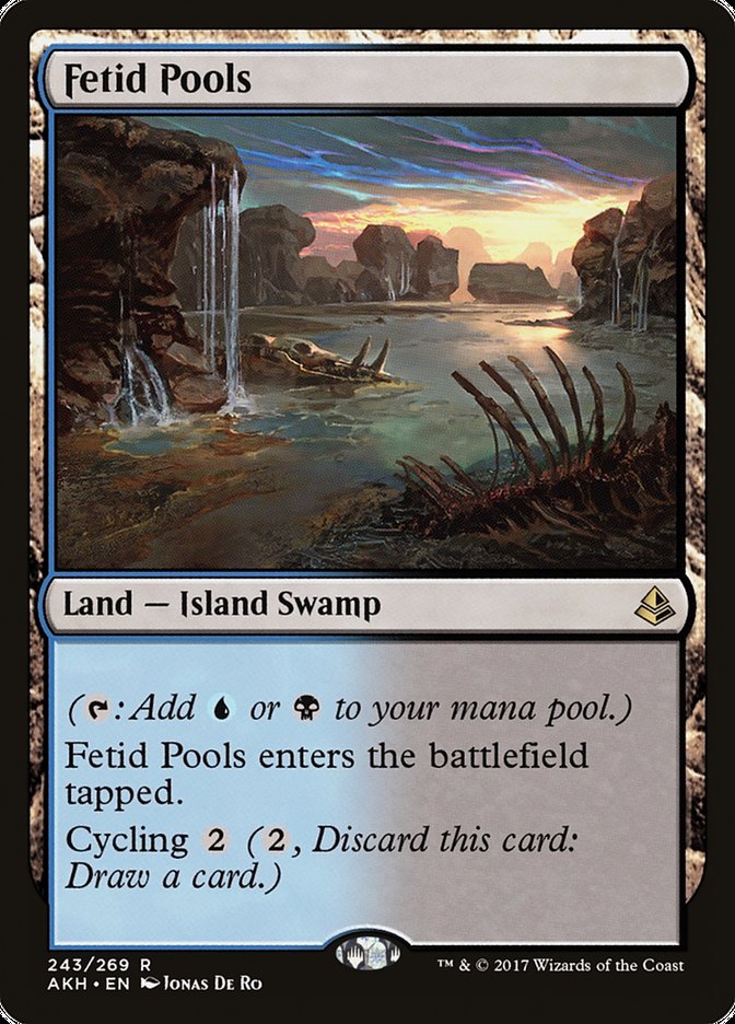 Fetid Pools [Amonkhet] | Card Citadel