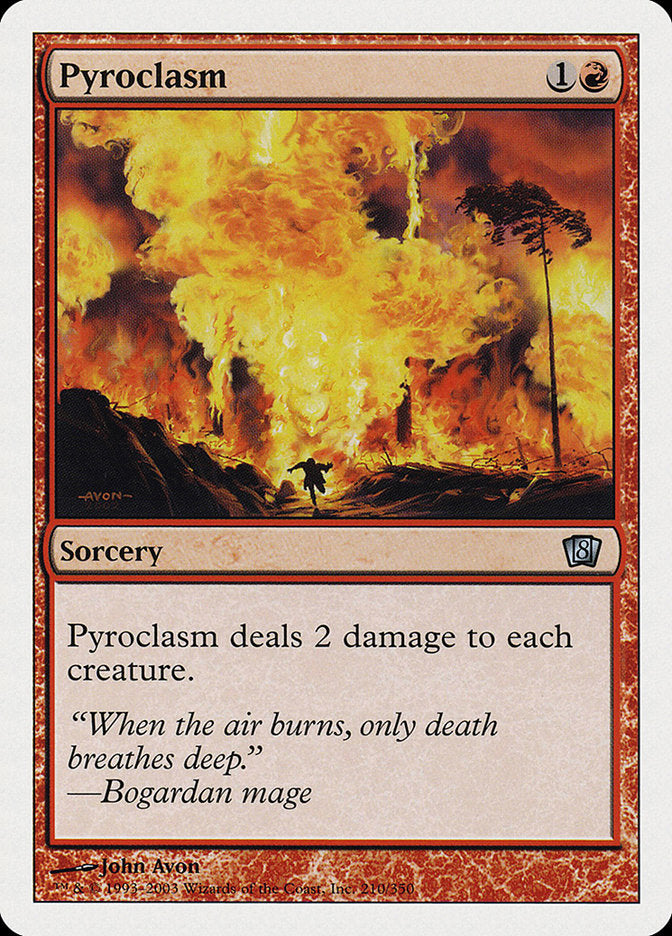 Pyroclasm [Eighth Edition] | Card Citadel