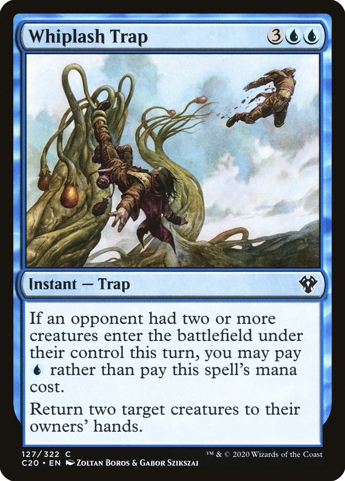 Whiplash Trap [Commander 2020] | Card Citadel