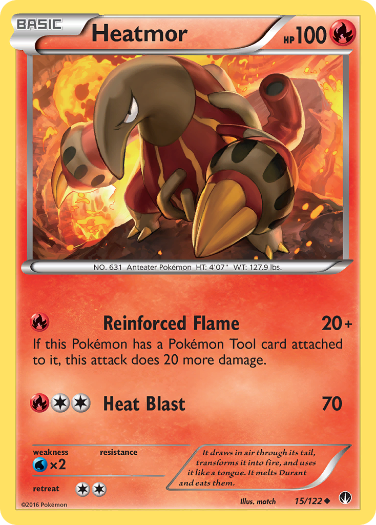Heatmor (15/122) [XY: BREAKpoint] | Card Citadel