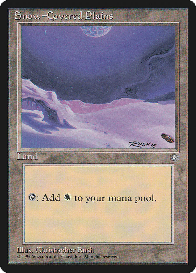 Snow-Covered Plains [Ice Age] | Card Citadel