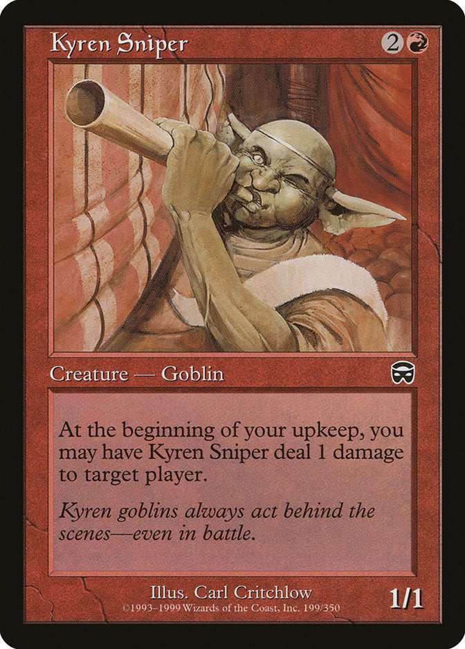 Kyren Sniper [Mercadian Masques] | Card Citadel