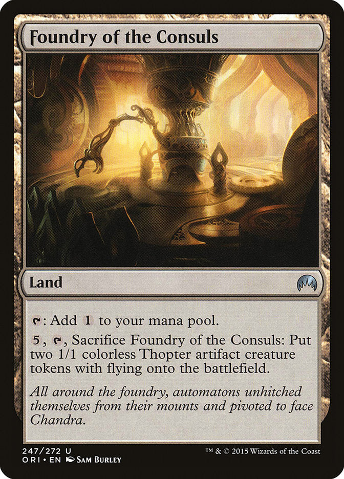 Foundry of the Consuls [Magic Origins] | Card Citadel