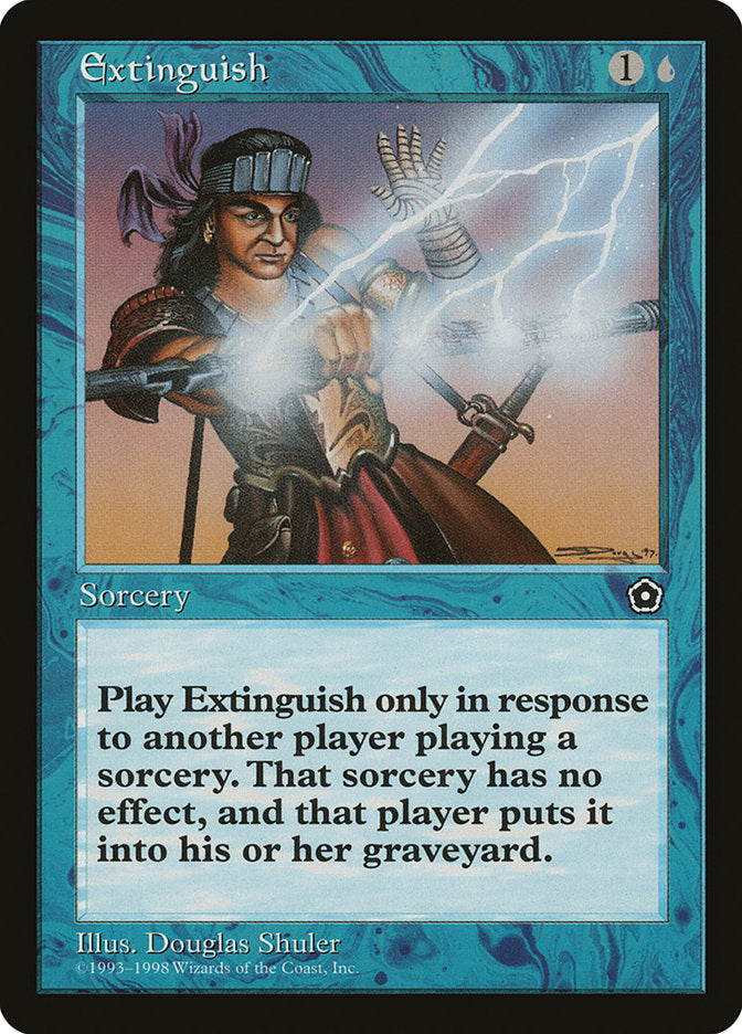 Extinguish [Portal Second Age] | Card Citadel