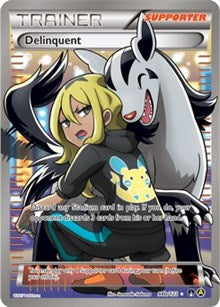 Delinquent (98b/122) (Full Art) (Alternate Art Promo) [XY: BREAKpoint] | Card Citadel