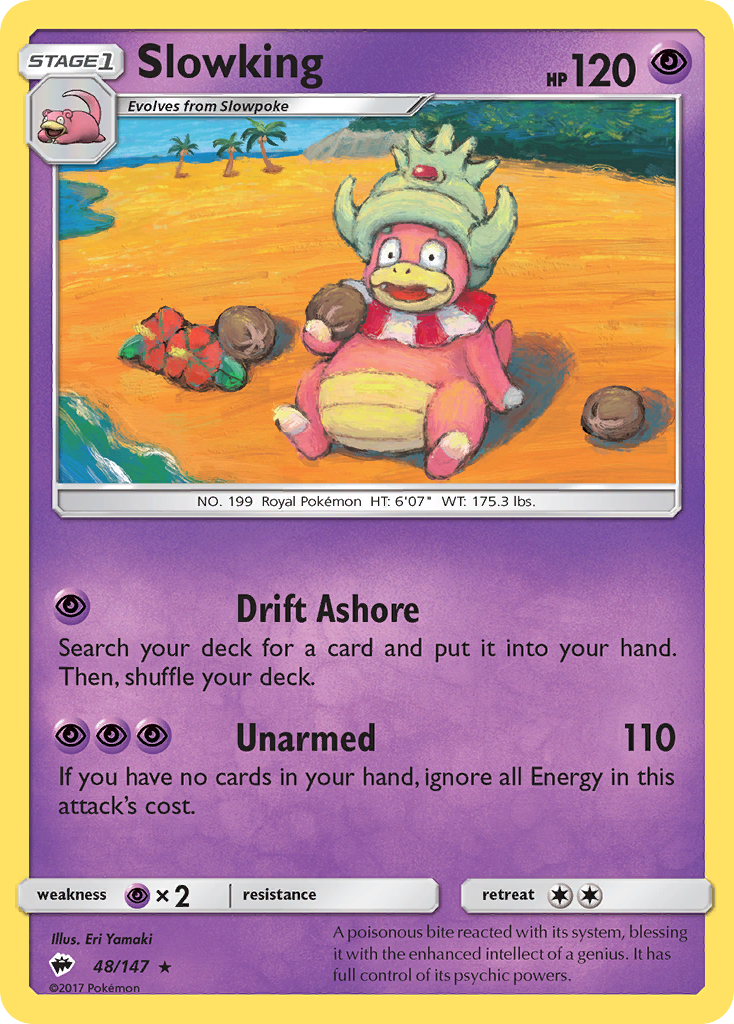 Slowking (48/147) [Sun & Moon: Burning Shadows] | Card Citadel