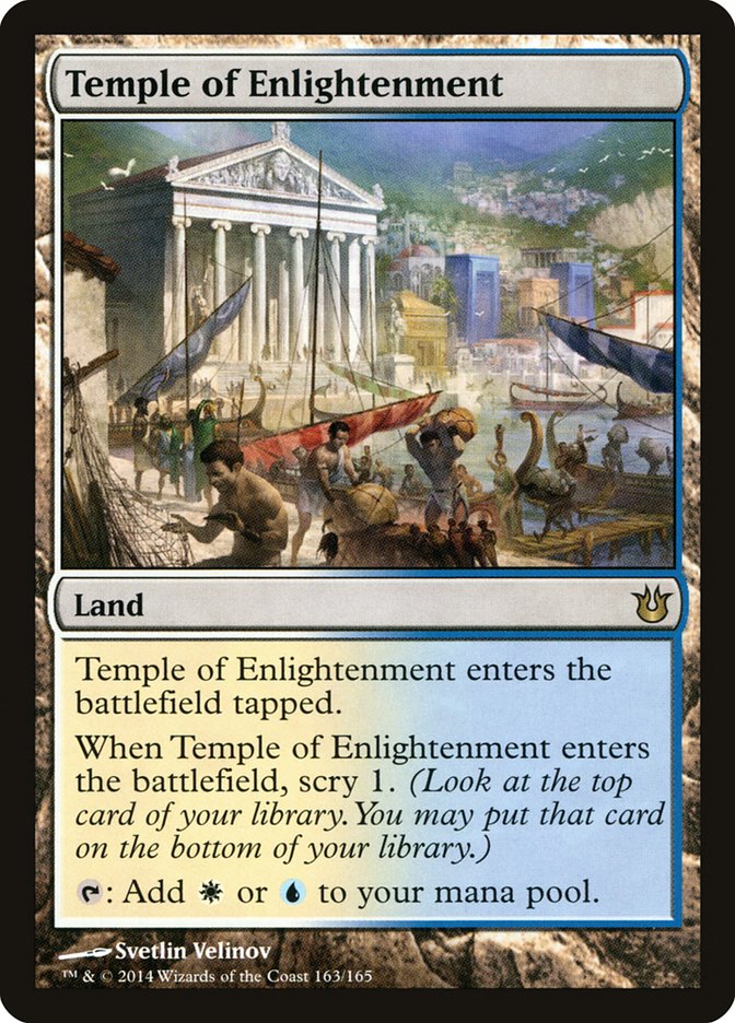 Temple of Enlightenment [Born of the Gods] | Card Citadel