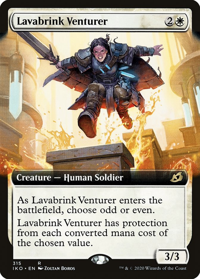 Lavabrink Venturer (Extended Art) [Ikoria: Lair of Behemoths] | Card Citadel