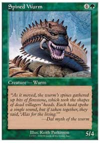 Spined Wurm [Starter 2000] | Card Citadel