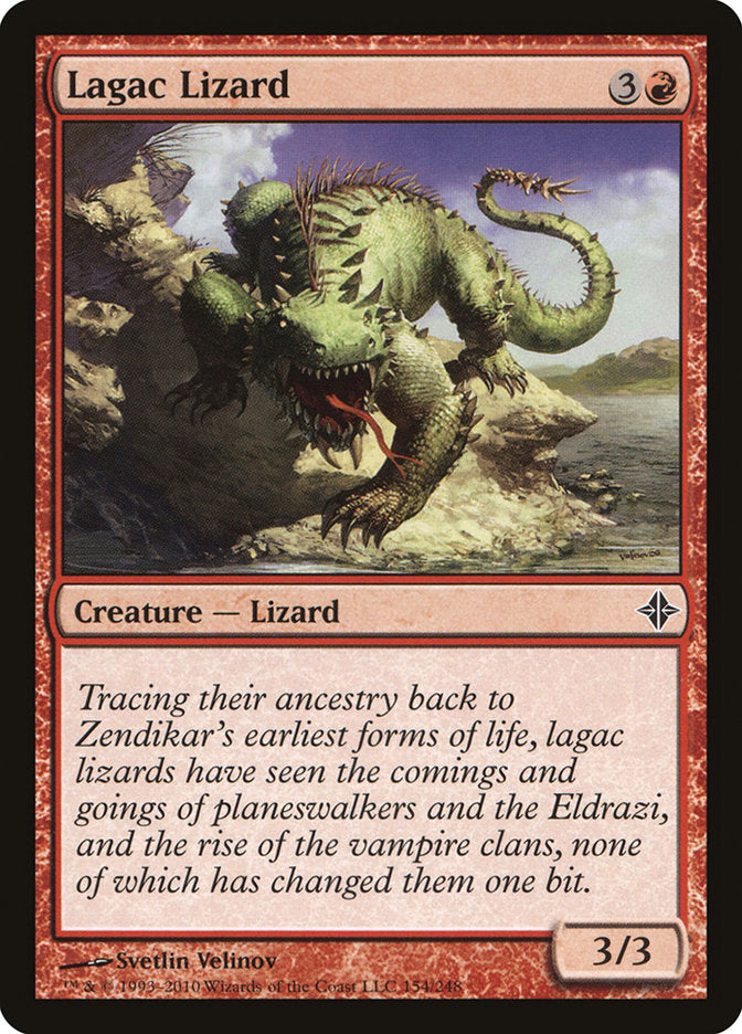 Lagac Lizard [Rise of the Eldrazi] | Card Citadel