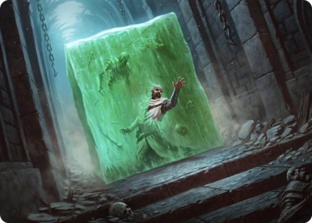 Gelatinous Cube Art Card [Dungeons & Dragons: Adventures in the Forgotten Realms Art Series] | Card Citadel