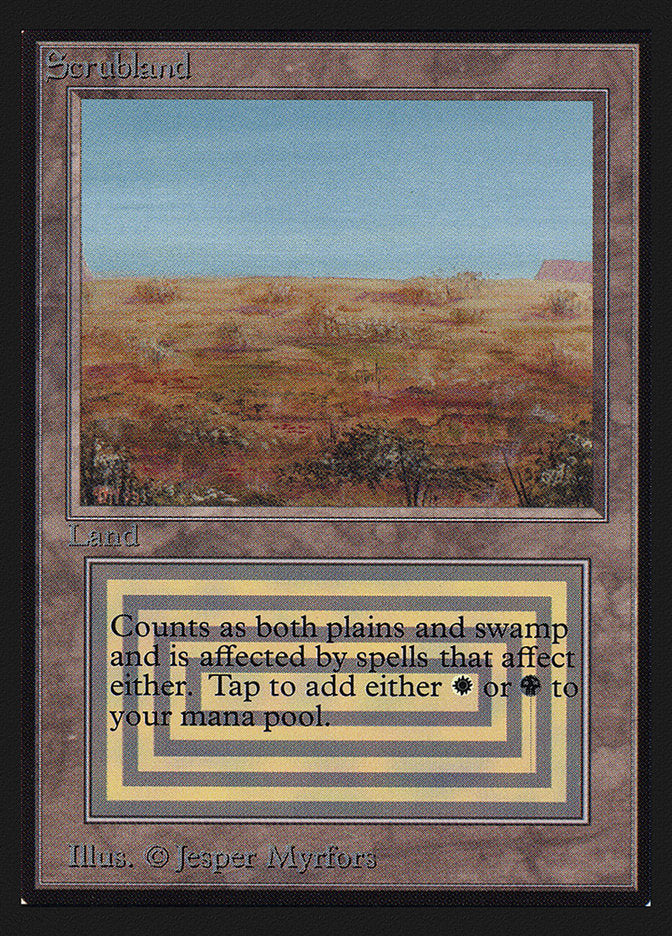 Scrubland (CE) [Collectors’ Edition] | Card Citadel