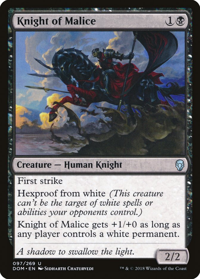 Knight of Malice [Dominaria] | Card Citadel