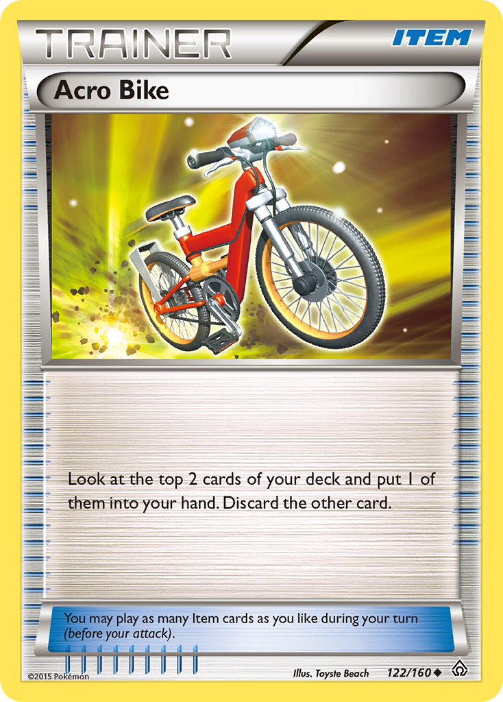 Acro Bike (122/160) [XY: Primal Clash] | Card Citadel