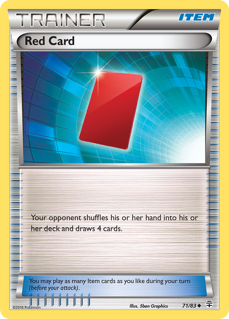 Red Card (71/83) [XY: Generations] | Card Citadel