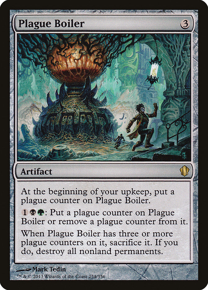 Plague Boiler [Commander 2013] | Card Citadel