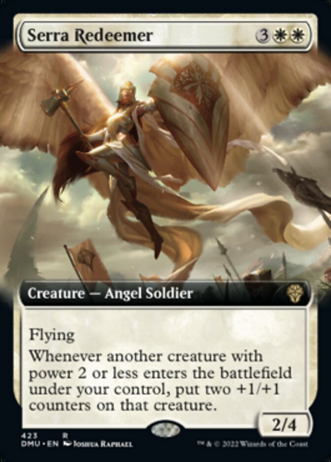 Serra Redeemer (Extended Art) [Dominaria United] | Card Citadel