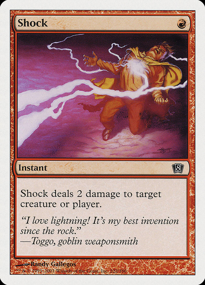 Shock [Eighth Edition] | Card Citadel