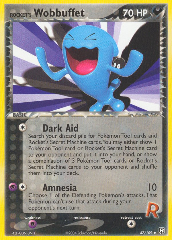 Rocket's Wobbuffet (47/109) [EX: Team Rocket Returns] | Card Citadel