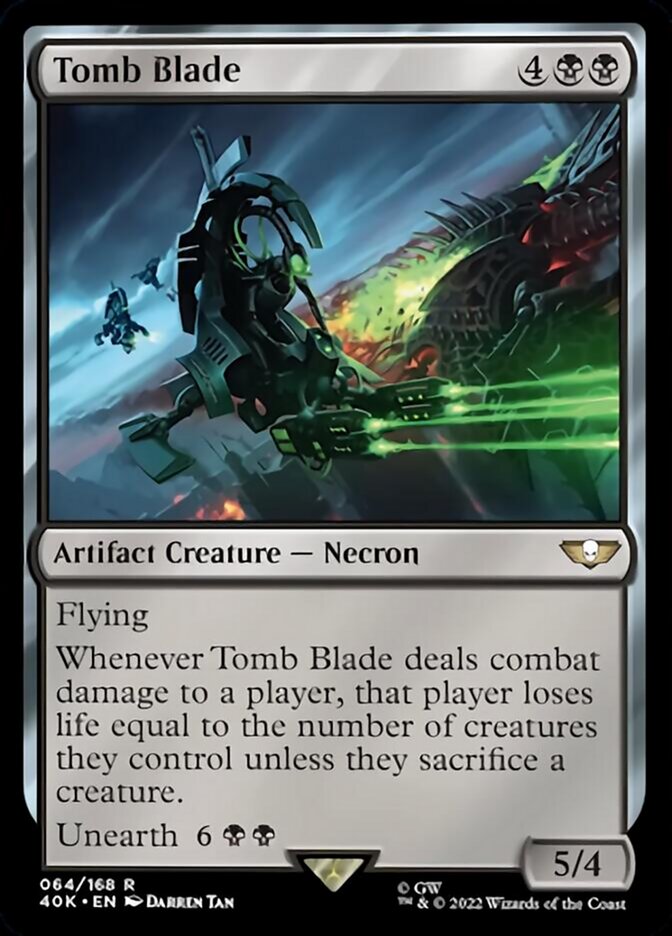 Tomb Blade (Surge Foil) [Universes Beyond: Warhammer 40,000] | Card Citadel
