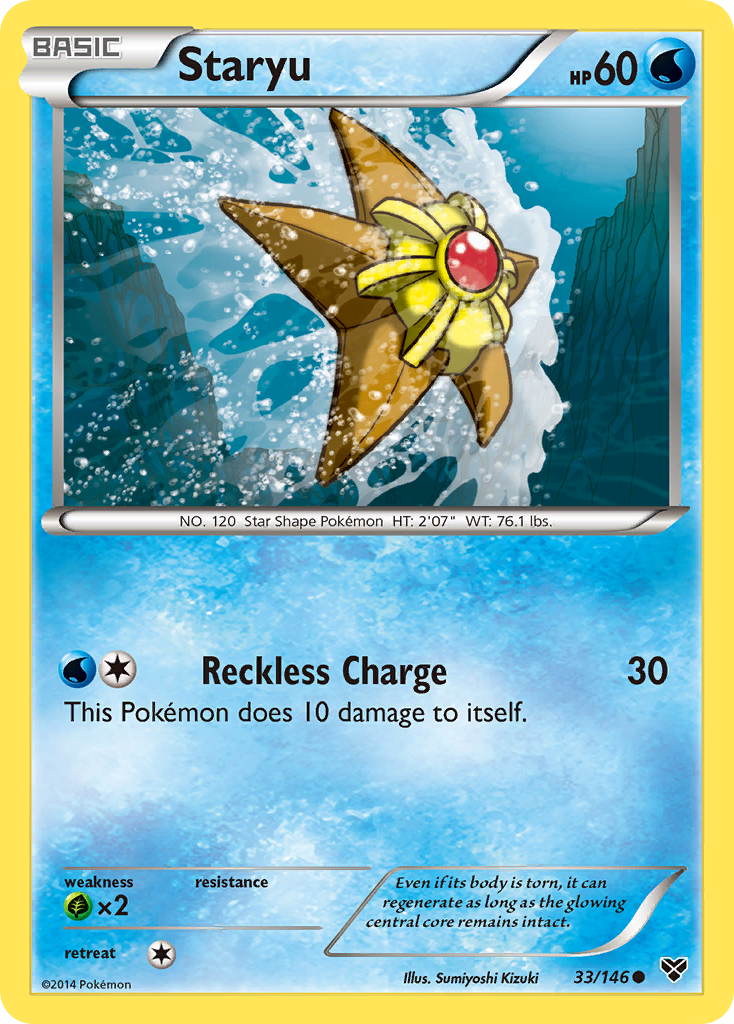 Staryu (33/146) [XY: Base Set] | Card Citadel