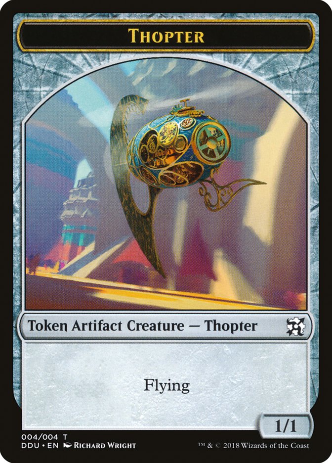 Thopter (004/004) [Duel Decks: Elves vs. Inventors Tokens] | Card Citadel