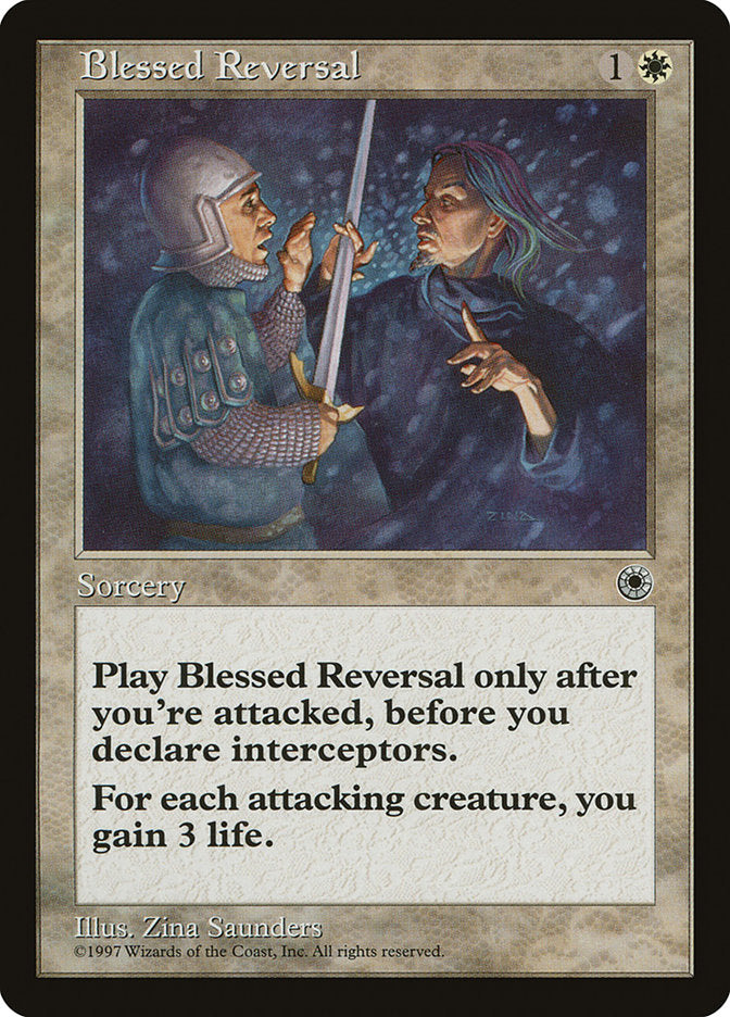 Blessed Reversal [Portal] | Card Citadel