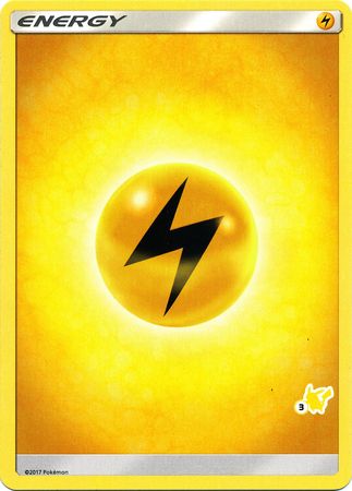 Lightning Energy (Pikachu Stamp #3) [Battle Academy 2020] | Card Citadel