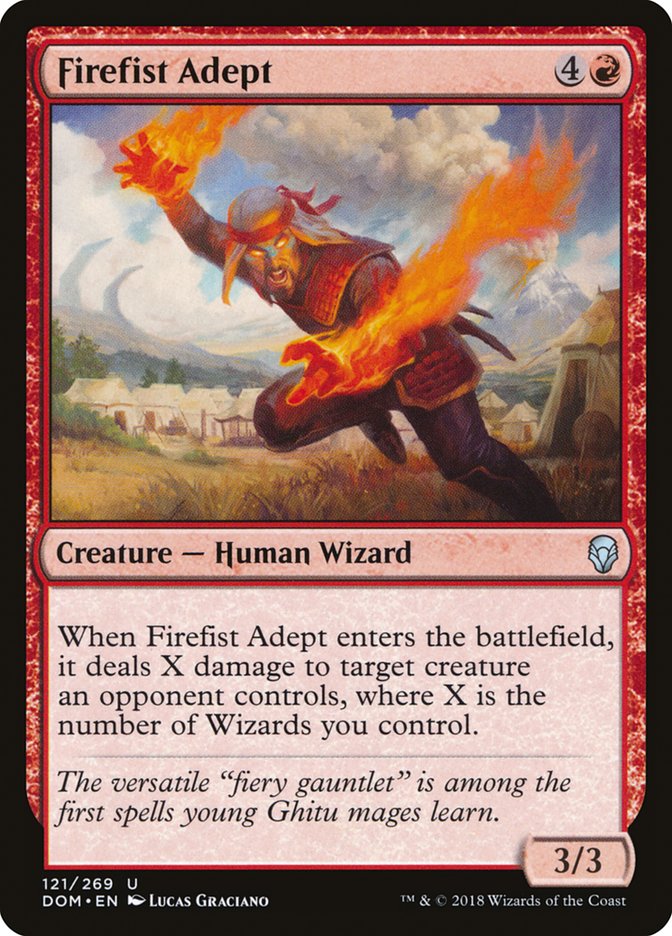 Firefist Adept [Dominaria] | Card Citadel